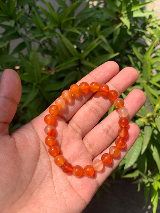Carnelian bracelet