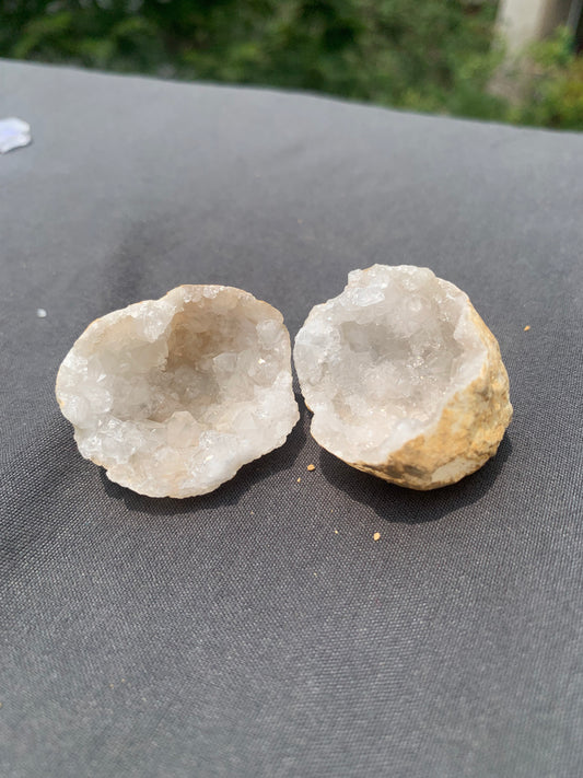 Wish Agate Stone with Selenite Plate