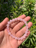 Rose quartz bracelet