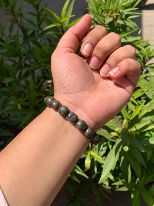 Pyrite bracelet