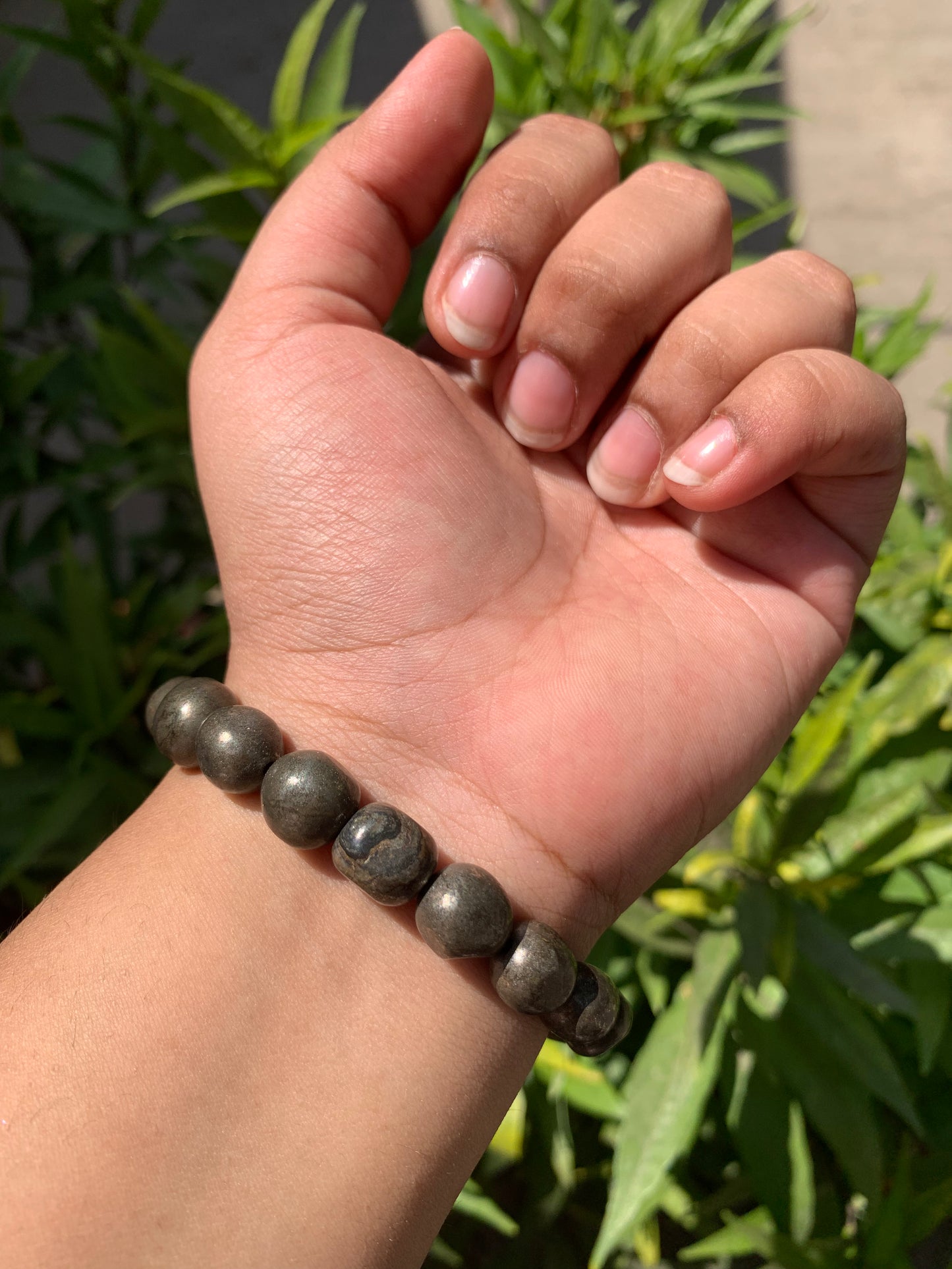 Premium pyrite bracelet