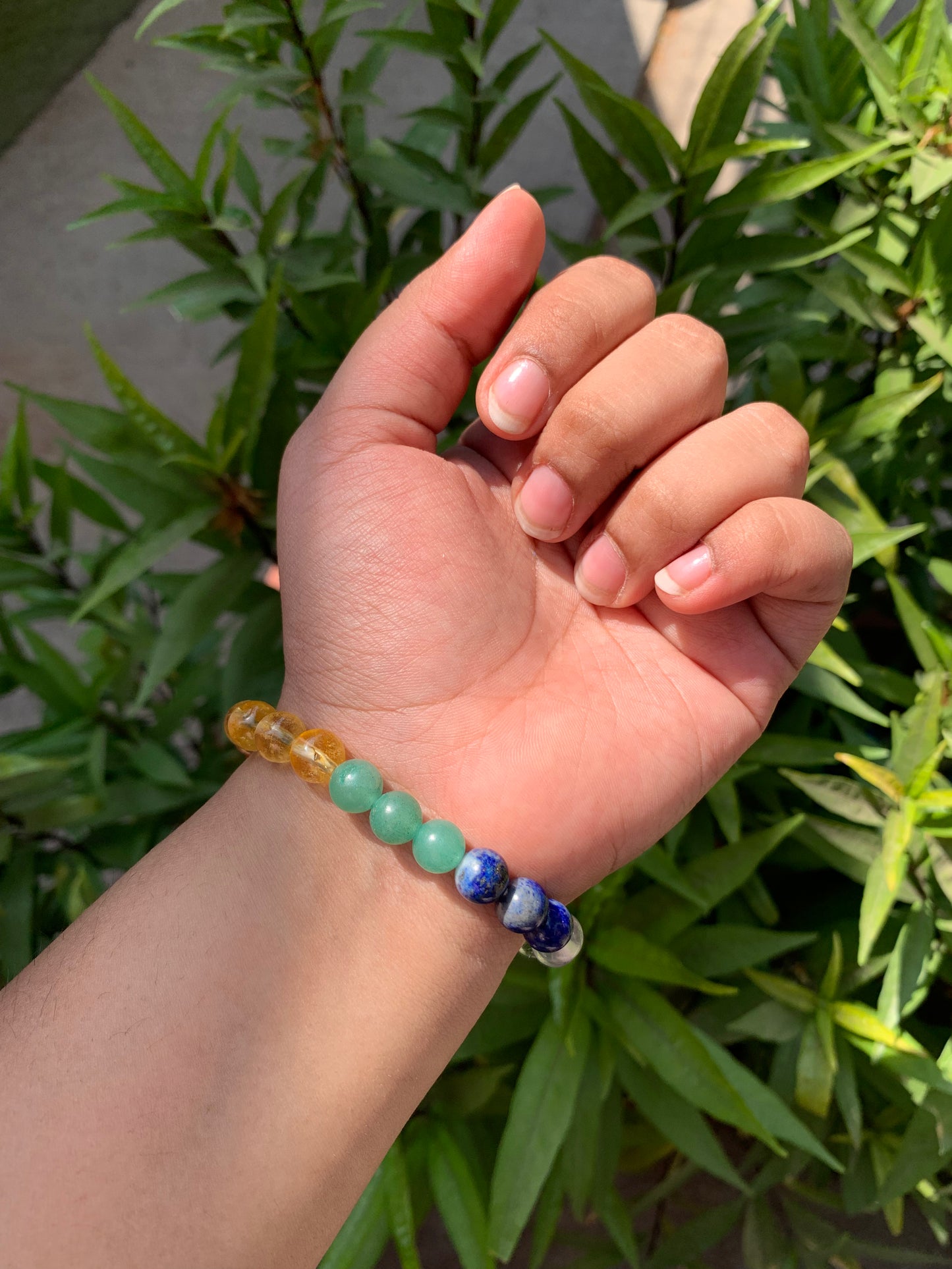 Seven chakra bracelet