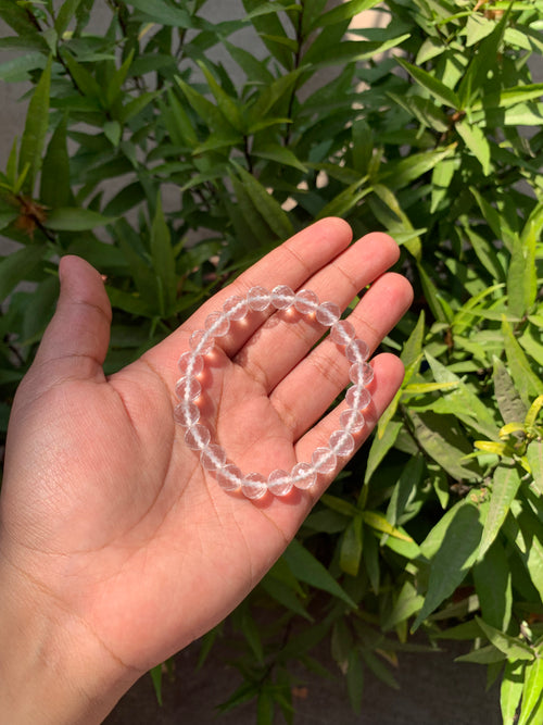 Clear quartz bracelet
