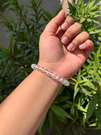 Clear quartz bracelet