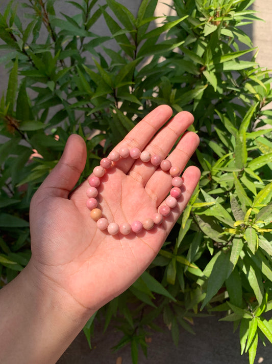Rhodonite bracelet