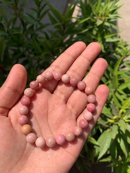 Rhodonite bracelet