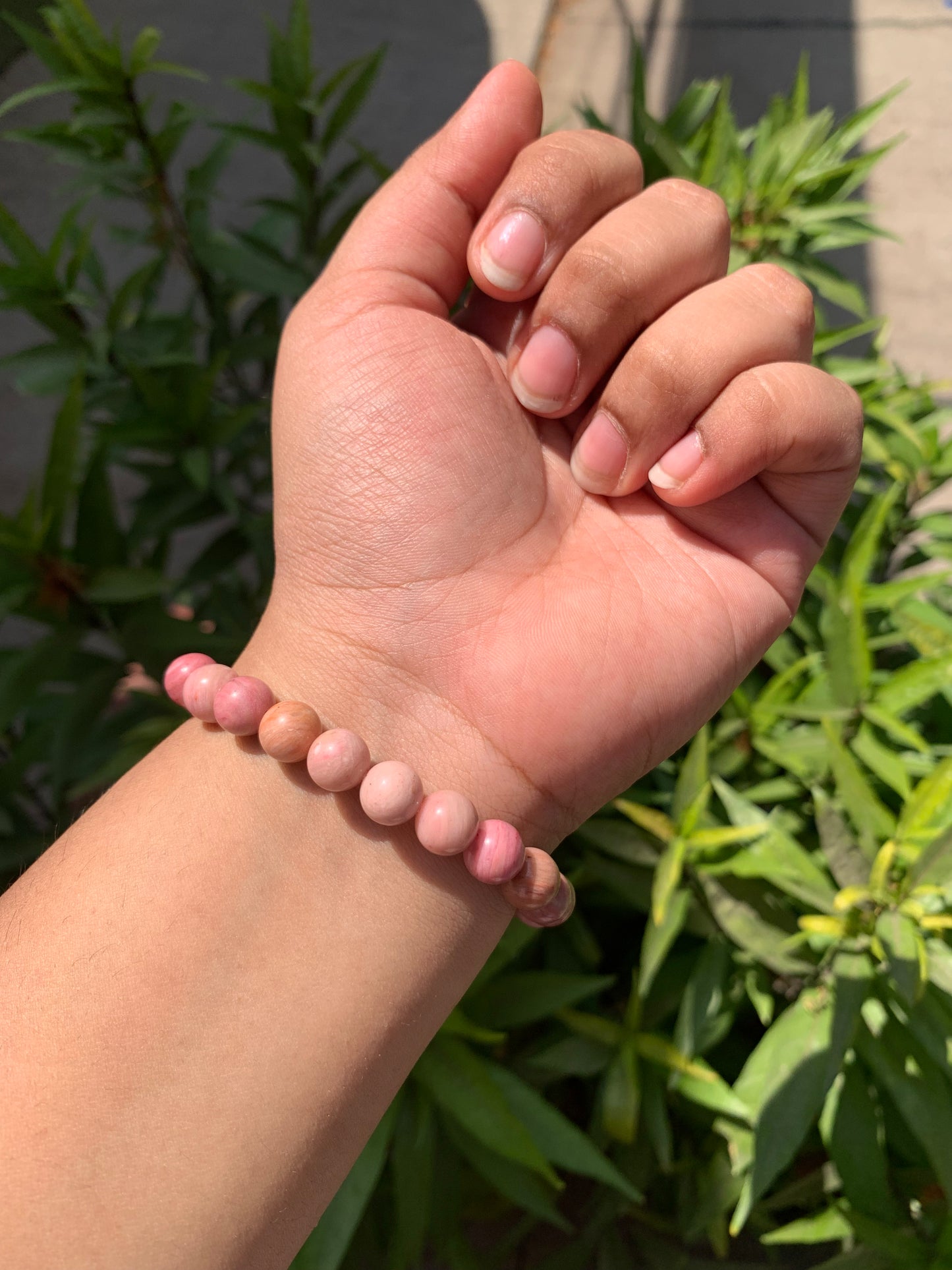 Rhodonite bracelet
