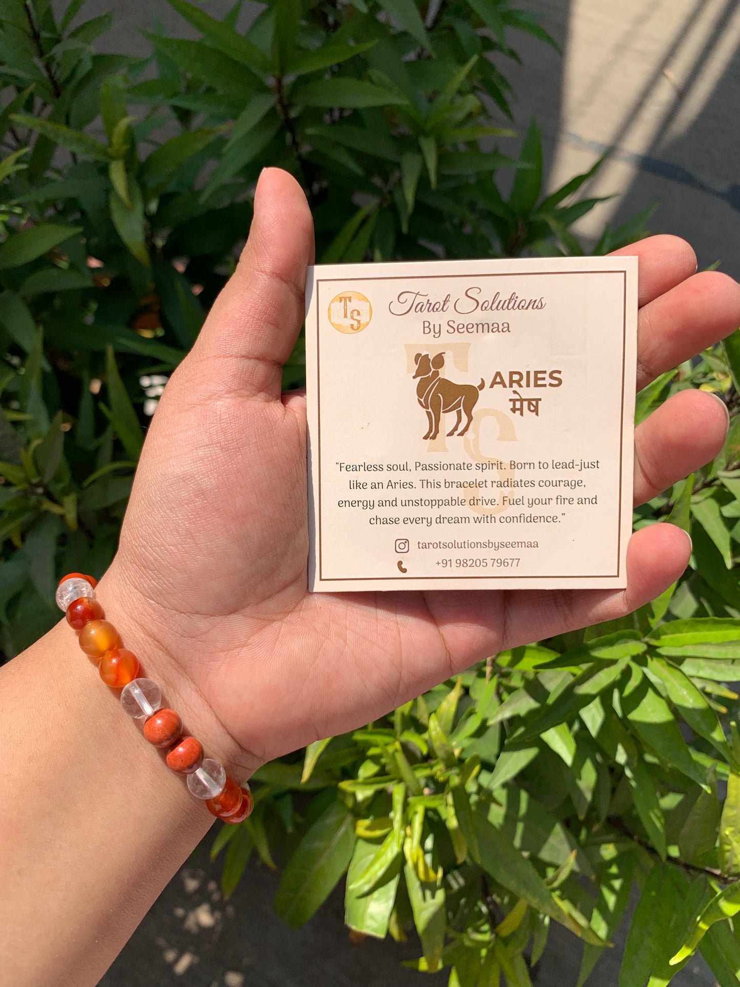Rashi bracelets- Aries