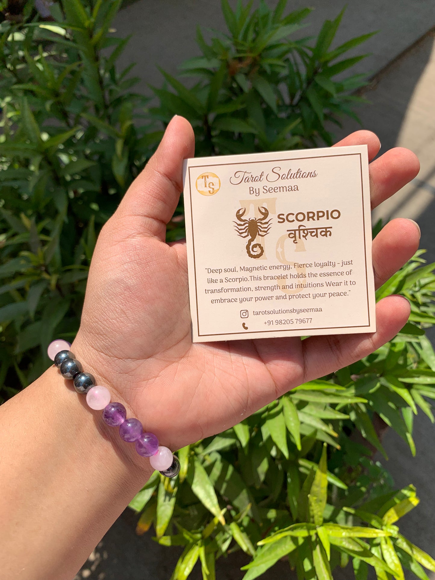 Rashi bracelets- Scorpio