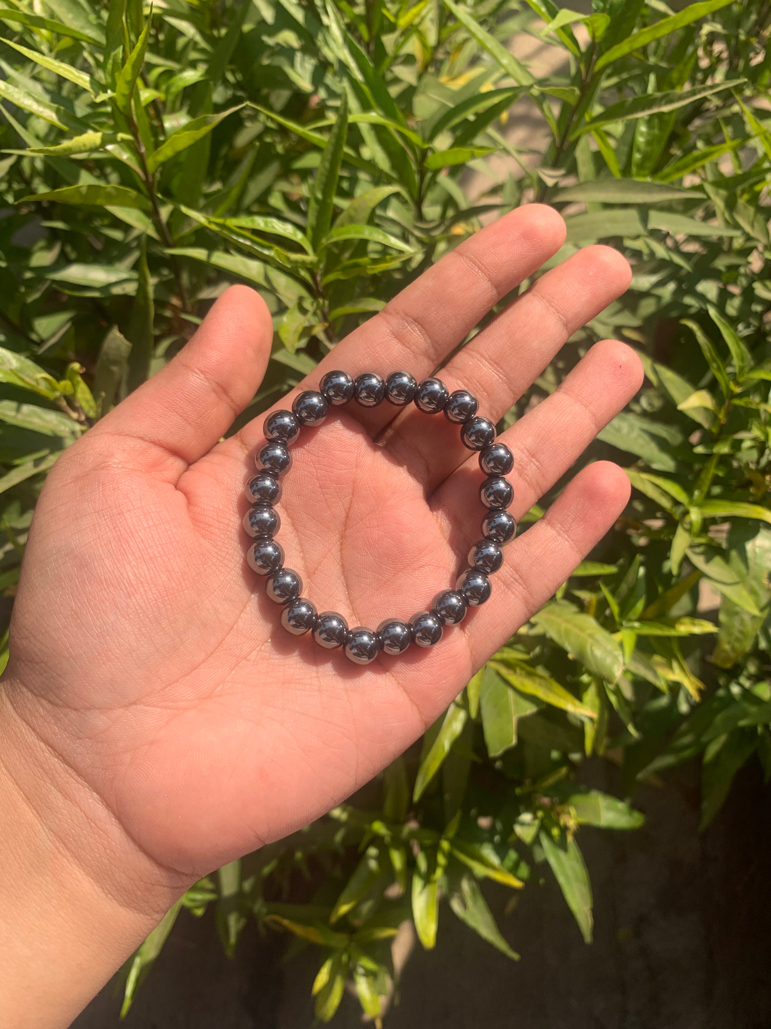 Hematite bracelet