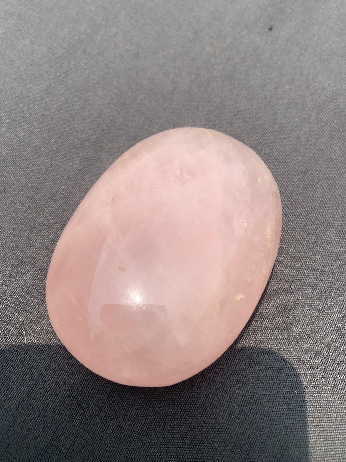 Rose Quartz Palm Stone