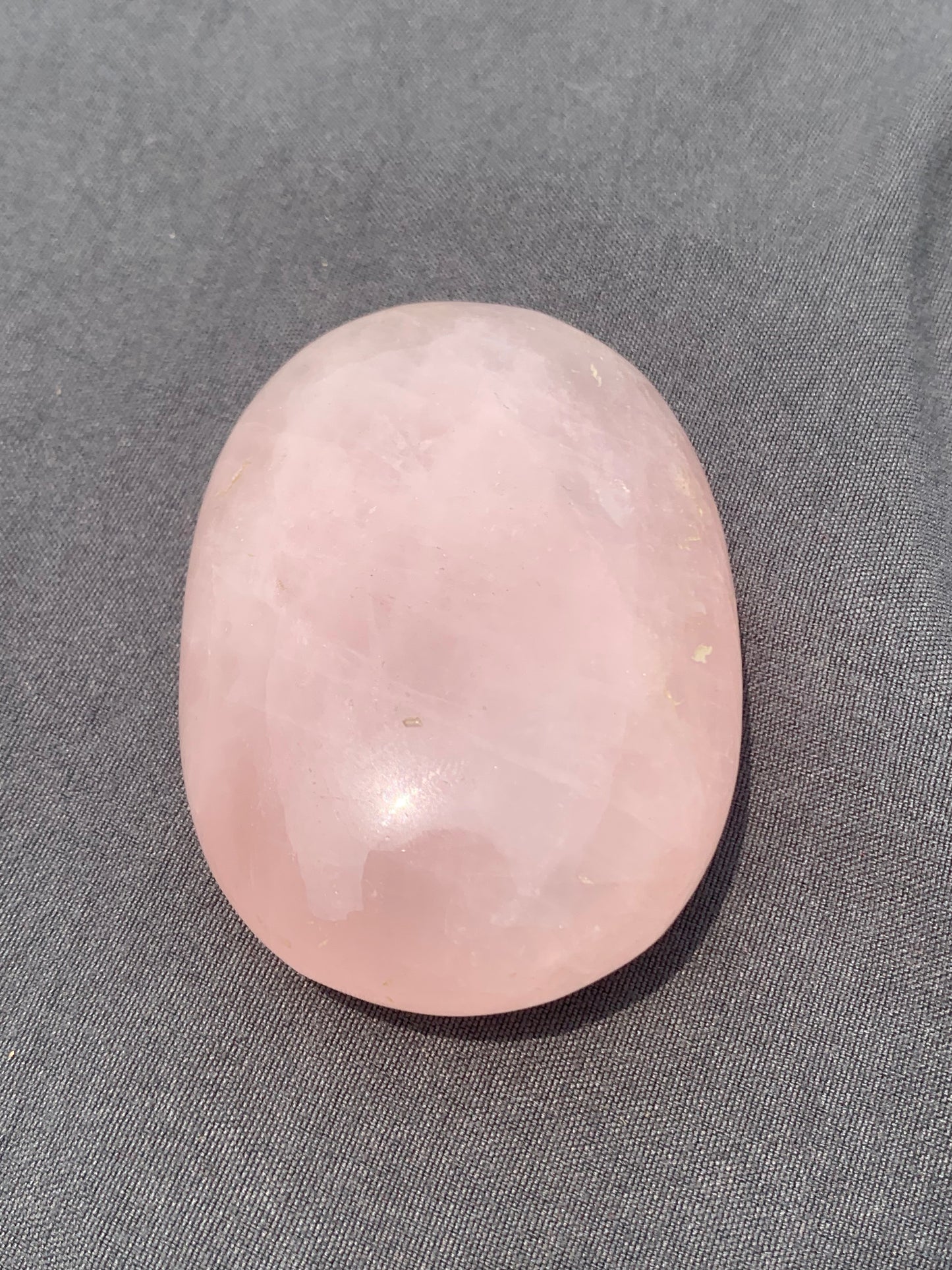 Rose Quartz Palm Stone