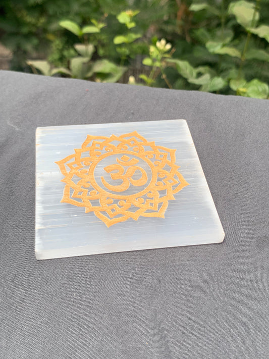 Selenite Charging Plate big