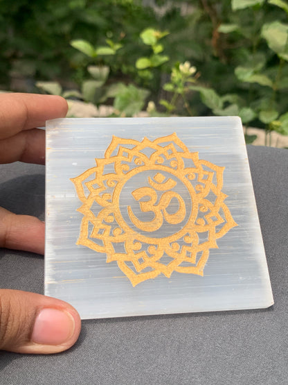 Selenite Charging Plate big