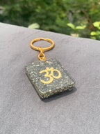 Pyrite with om