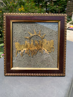 Seven Horses Pyrite Frame Small