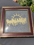 Seven Horses Pyrite Frame Small