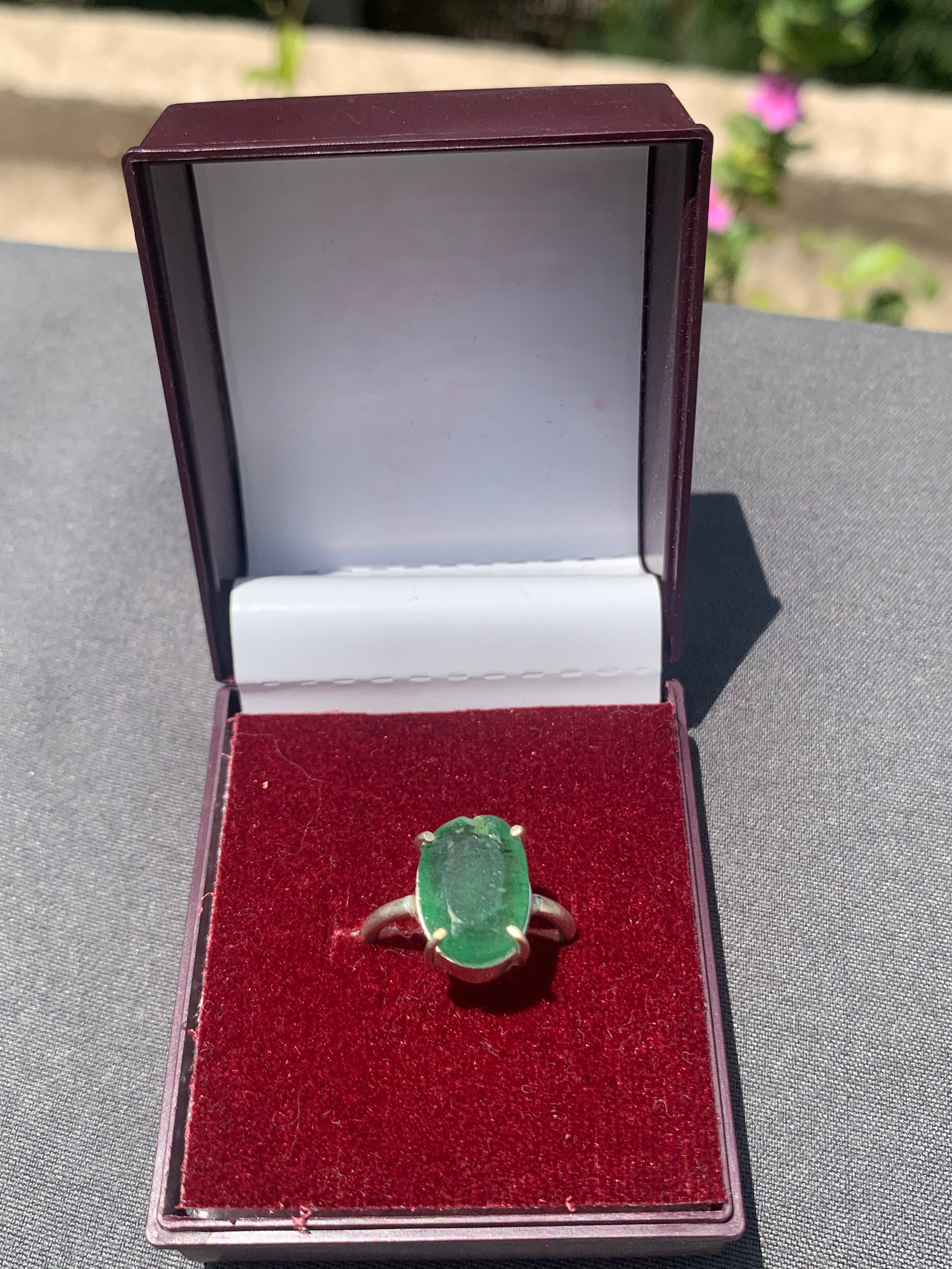 Green Aventurine ring