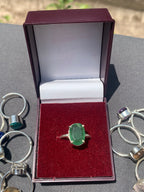 Green Aventurine ring