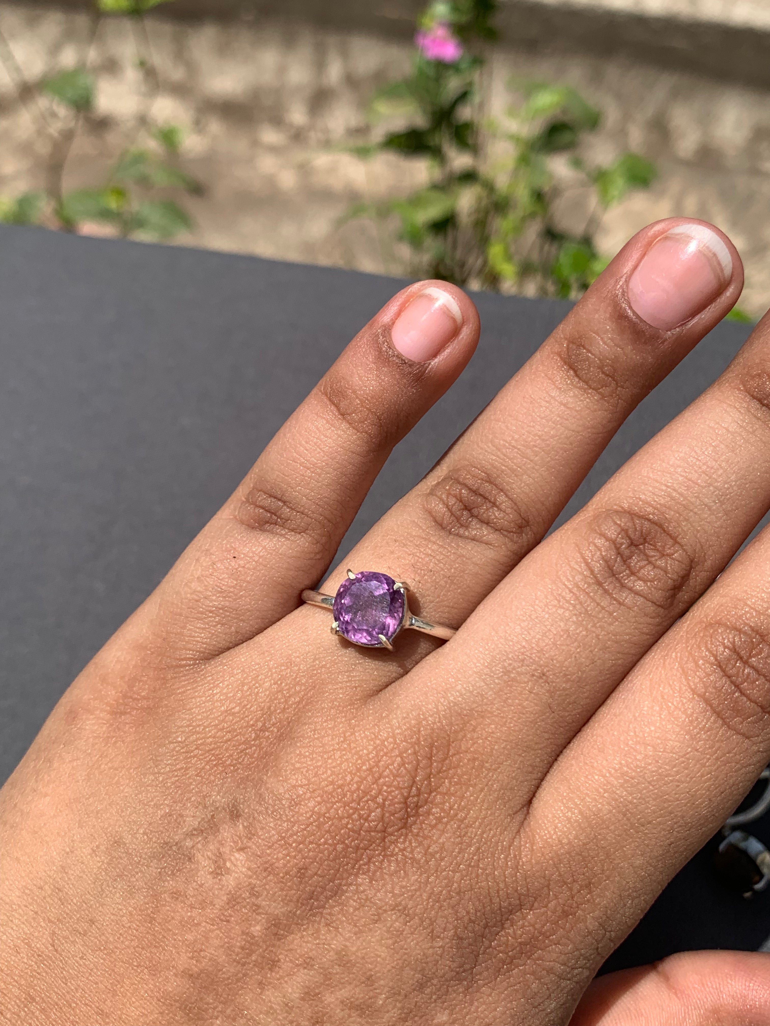 Amethyst ring