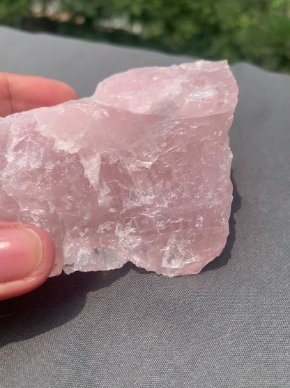 Rose Quartz Raw Crystal