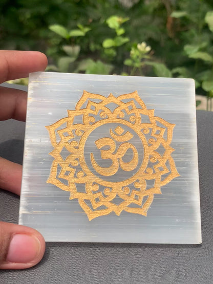Selenite Charging Plate big