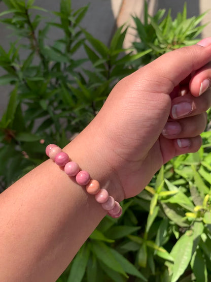 Rhodonite bracelet