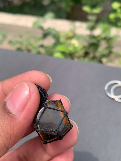 Tiger eye keychain
