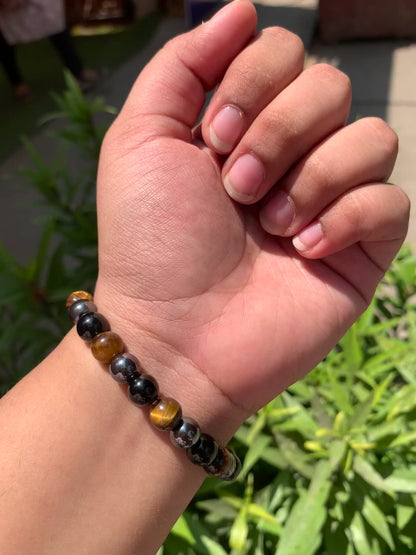 Triple protection bracelet