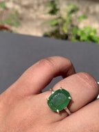 Green Aventurine ring