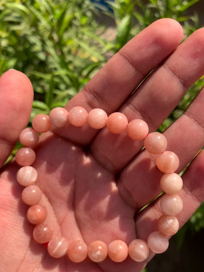 Sunstone bracelet