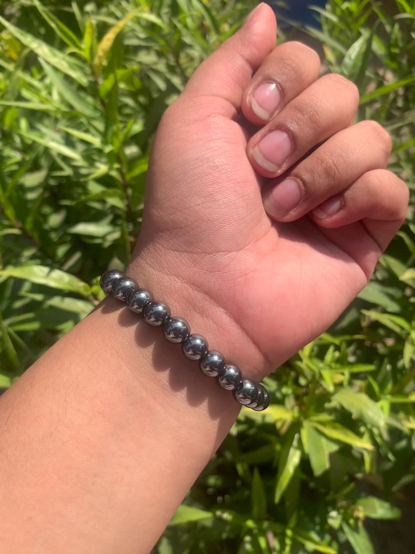 Hematite bracelet